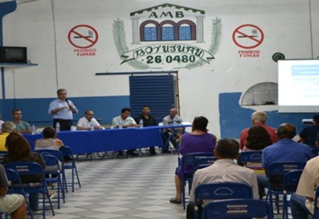 Projeto Cidade Democrática tem inicio com a reunião na Associação dos Moradores do Jardim Botujuru